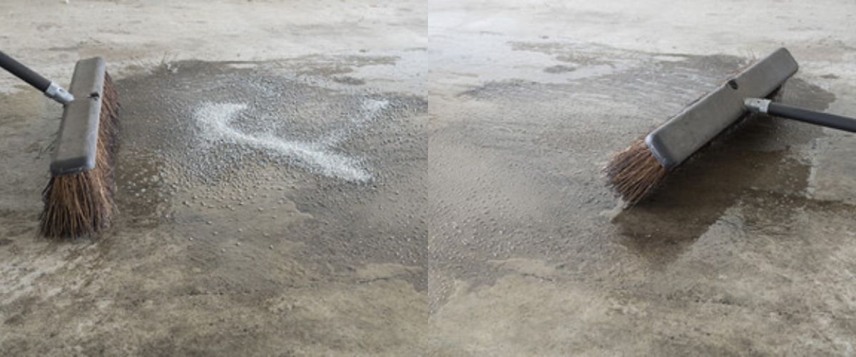 How to Clean Grease From Garage Floor